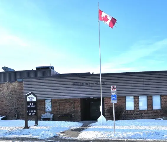 exterior of pineridge school